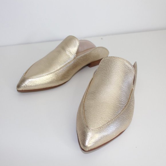 Chinese Laundry Shoes - Chinese Laundry Gold Mules//Brand New Never Worn